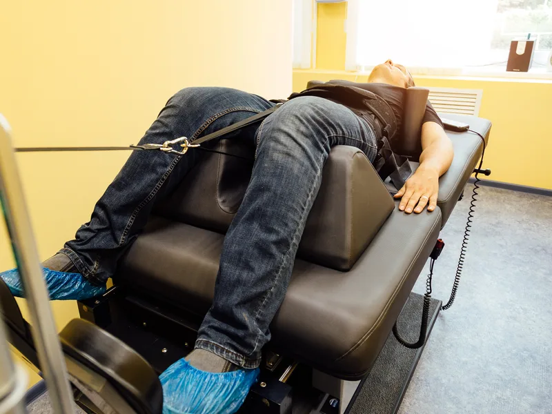 Flexion-Distraction at Next Level Chiropractic & Wellness in Caro
